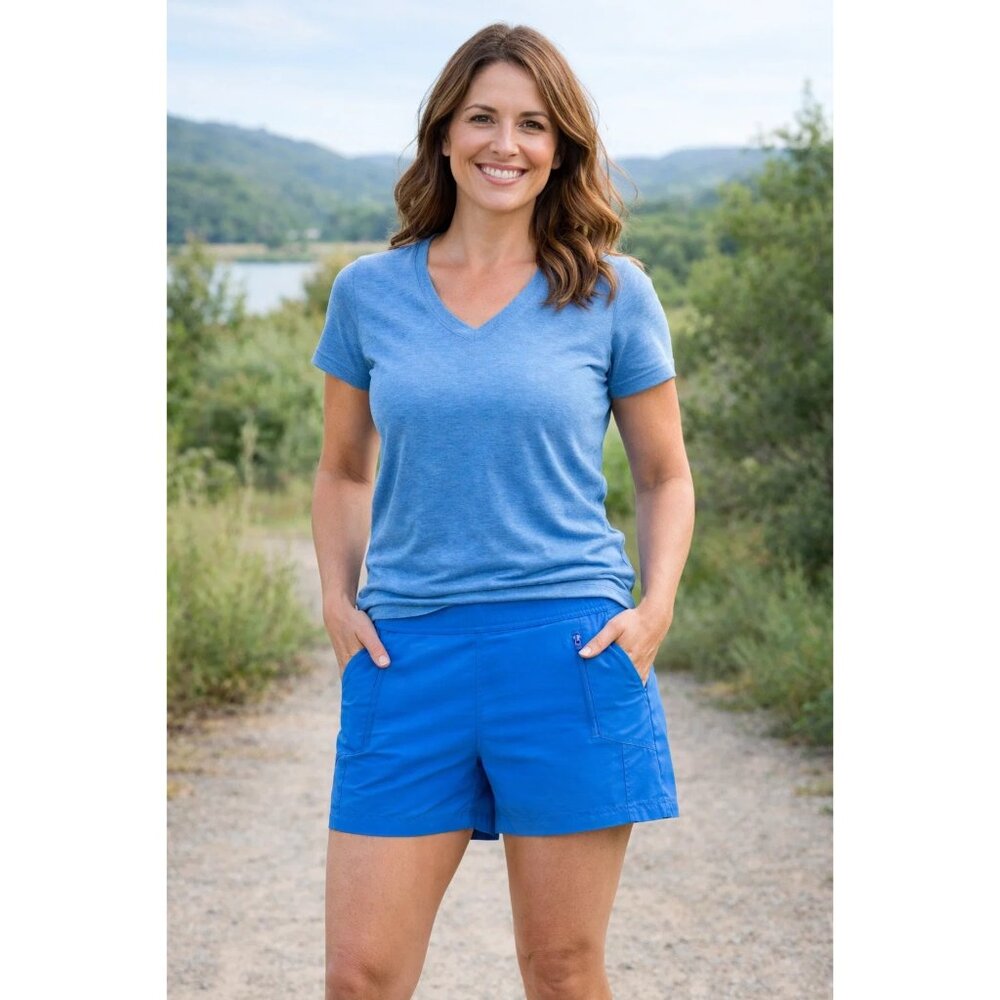 Columbia PFG Women's Blue Shorts, size 5